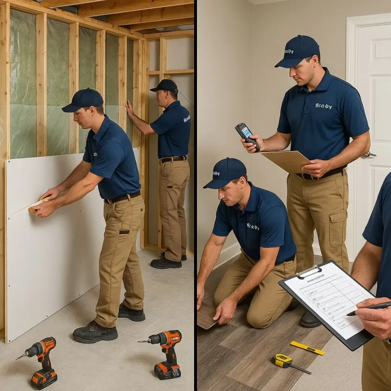 Repairs and Reconstruction process in Fincastle, TN